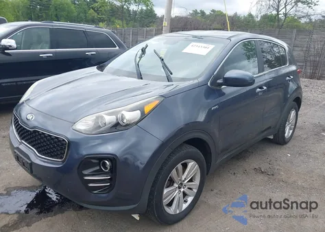 2017 Kia Sportage Lx z USA, uszkodzony, nr VIN KNDPMCAC3H7033820